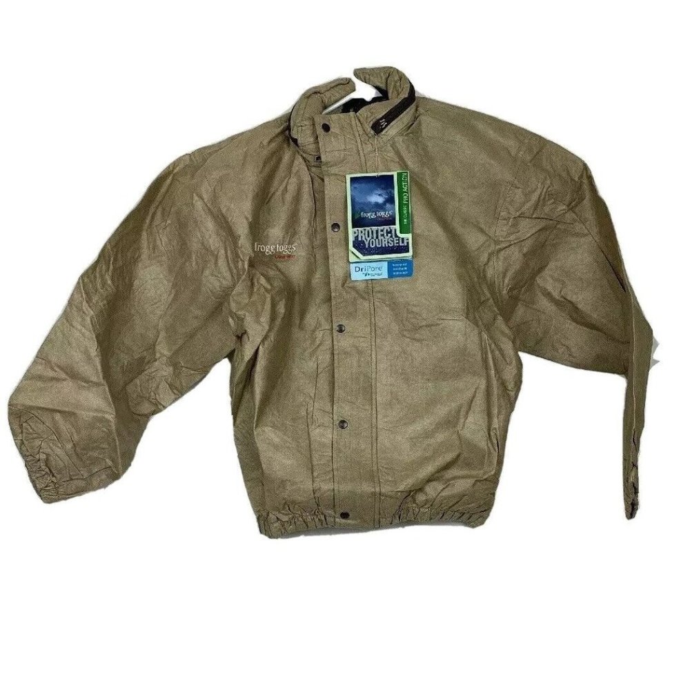 Frogg Toggs Outerwear Pro Action Regular Suit Khaki Small  PA102-04